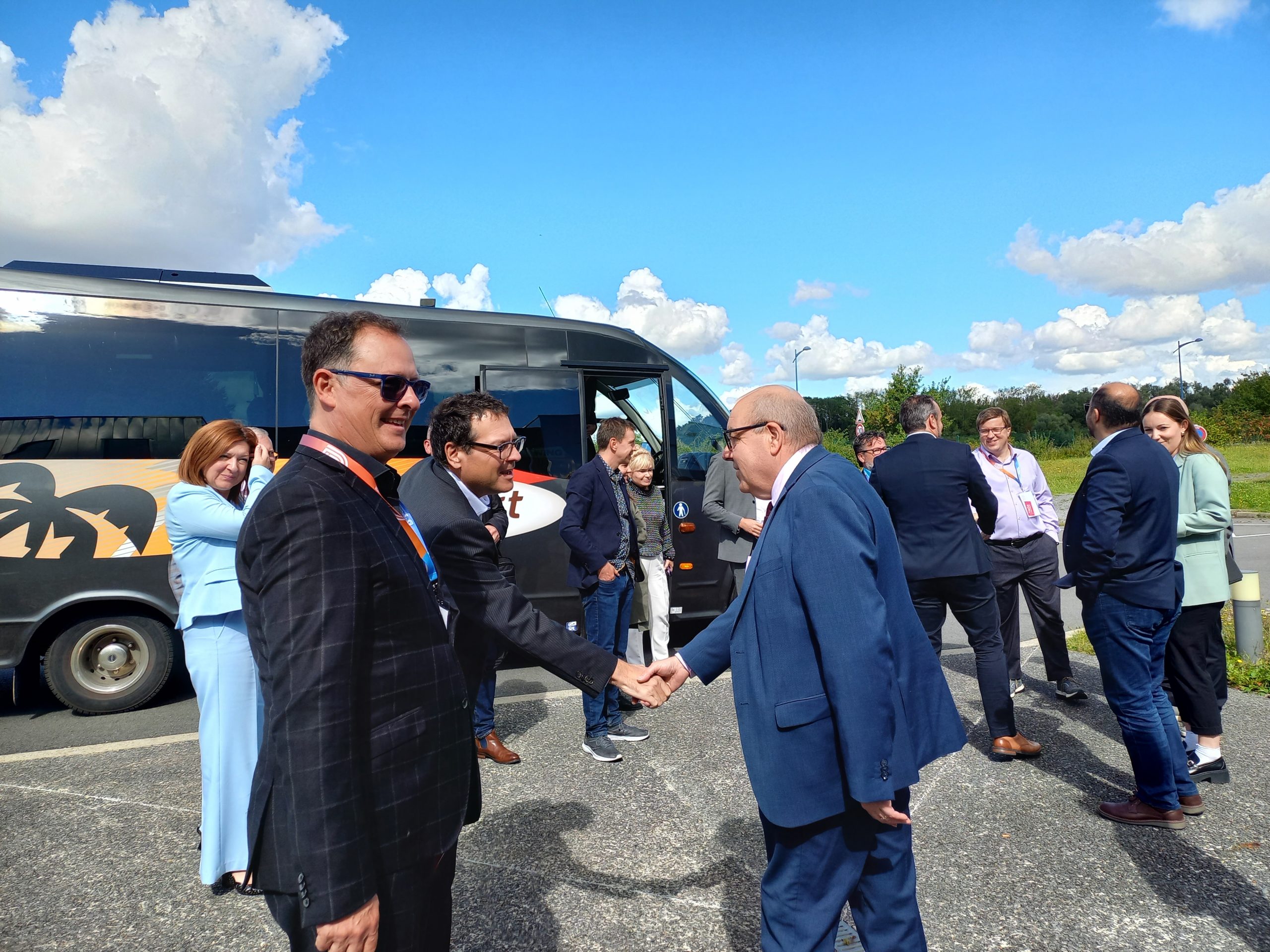 Visite de la délégation canadienne